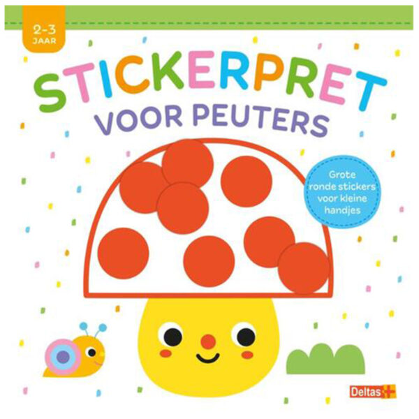 Stickerpret voor peuters