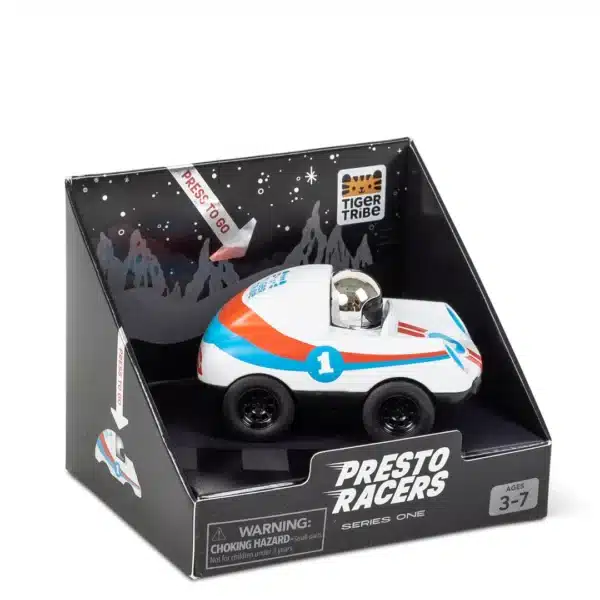 Tiger Tribe Presto Racers - Flash (White)