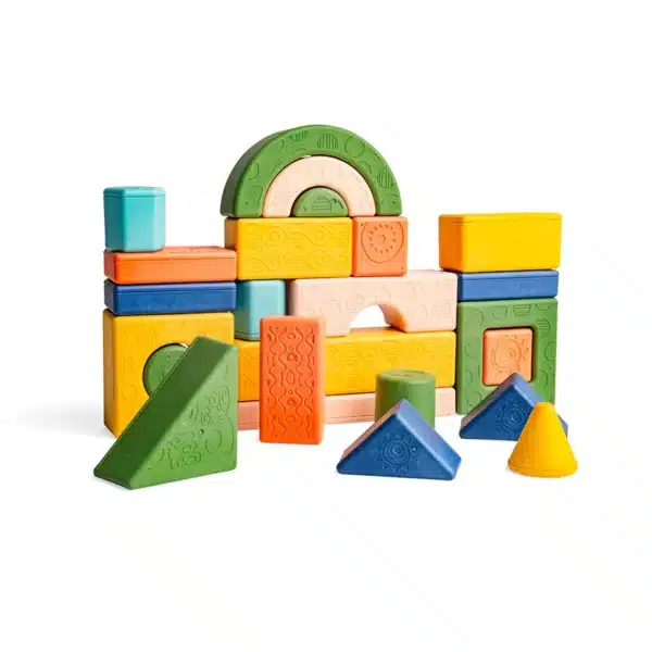Tiger Tribe Bio Rattle Blocks - Deluxe Pack