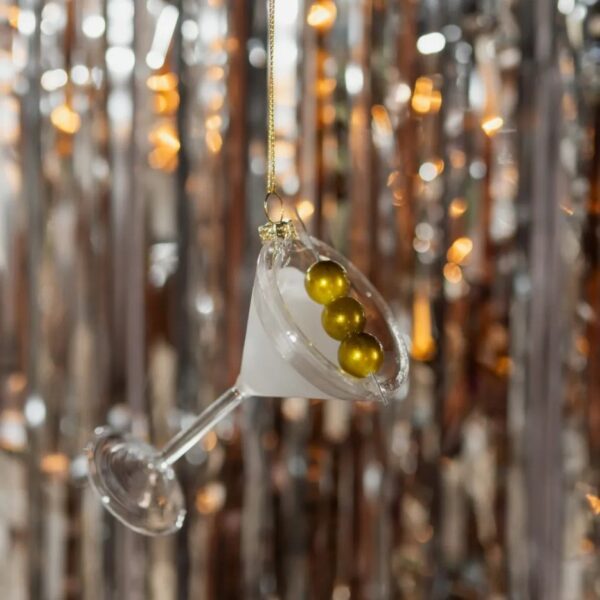 Yup in de Boom Yup in de Boom Dry Martini Kerstbal 8721008354699 Yup AW25 Home & Living Feest Kerst Wijs west