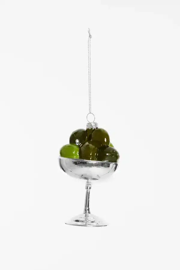 Yup in de Boom Yup in de Boom Coupe Olijven Kerstbal 8721008354606 Yup AW25 Home & Living Feest Kerst Wijs west