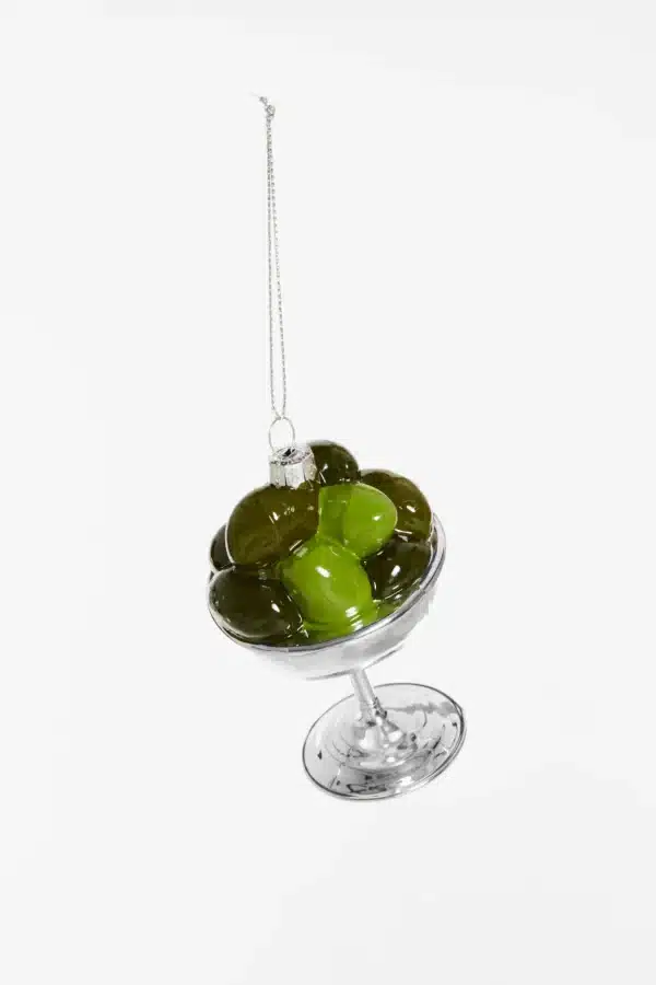 Yup in de Boom Yup in de Boom Coupe Olijven Kerstbal 8721008354606 Yup AW25 Home & Living Feest Kerst Wijs west