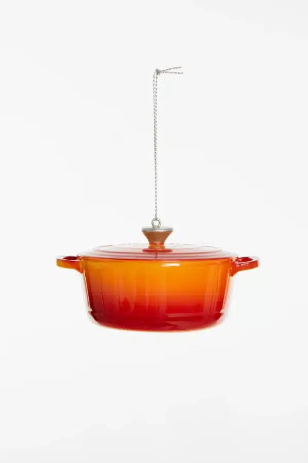 Yup in de Boom Yup in de Boom Gietijzeren Pan Oranje Kerstbal 8721008354668 Yup AW25 Home & Living Feest Kerst Wijs west