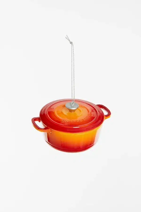 Yup in de Boom Yup in de Boom Gietijzeren Pan Oranje Kerstbal 8721008354668 Yup AW25 Home & Living Feest Kerst Wijs west