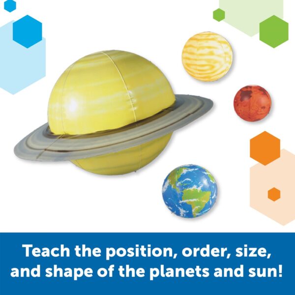 Learning Resources - Giant Inflatable Solar System Set - Afbeelding 2