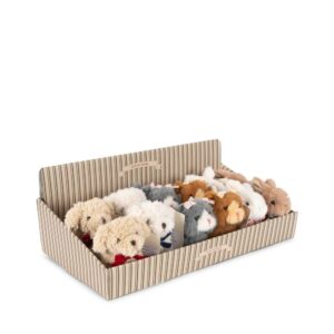Konges Sløjd Konges Sløjd Baby Animals Display 24 Pcs Multi 5715681145944 Konges aw25 Speelgoed & Spellen Knuffels  Wijs west