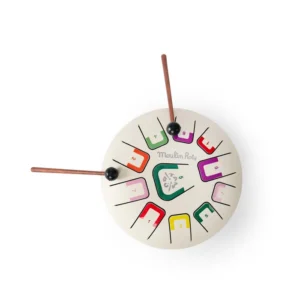 Moulin Roty Moulin Roty Tongtrommel Après la Pluie 3575677151296 Moulin 25 Speelgoed & Spellen Muziek Wijs west