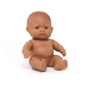 Miniland Babypop Latijnse Meisje – 21 cm