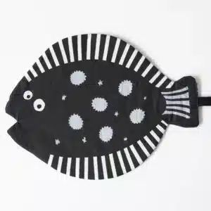 Wee Gallery Fish Crinkle Toy - Vis Knisperdoekje