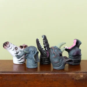 Animal finger puppets - Safari