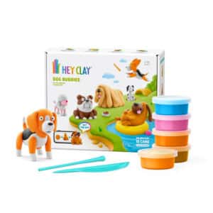 Hey Clay Boetseerklei Dog Buddies - 15 Kleuren