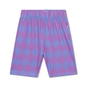 Repose AMS Repose Ams 61. Biker Short Soft Harlequin 8721449008595 Repose SS26 Kleding & Accessoires Broeken Korte Broeken Wijs west