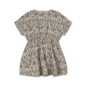 Repose AMS Repose Ams 72. Easy Dress Tiger Flame 8721449010215 Repose SS26 Kleding & Accessoires Rokjes & Jurkjes  Wijs west