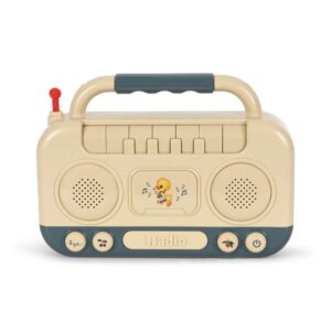 Konges Sløjd Konges Sløjd Baby Boombox Multi 5715681182543 Konges SS26 Speelgoed & Spellen Muziek  Wijs west