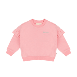 House of Jamie House of Jamie Frill Sweatshirt Poppy Peony 8719654188102 HOJ SS26 Kleding & Accessoires Sweaters & Truien  Wijs west