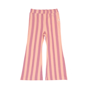 House of Jamie House of Jamie Flared Broek Violet Bellini Stripes 8719654188287 HOJ SS26 Kleding & Accessoires Broeken  Wijs west