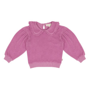 House of Jamie House of Jamie Balloon Collar Sweater Violet 8719654189062 HOJ SS26 Kleding & Accessoires Sweaters & Truien  Wijs west