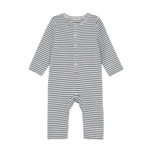 Fixoni Fixoni Romper Ls Rib Vintage Indigo 5713438672750 Fixoni SS26 Kleding & Accessoires Baby Rompers Wijs west