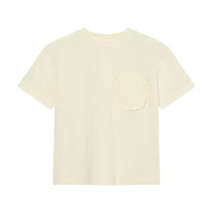 Huttelihut Huttelihut T-Shirt Antique White 5713438747014 Hut SS26 Kleding & Accessoires Shirts T-shirts Wijs west