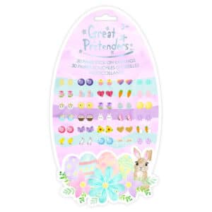 Great Pretenders Easter Bunny Stick-on Earrings