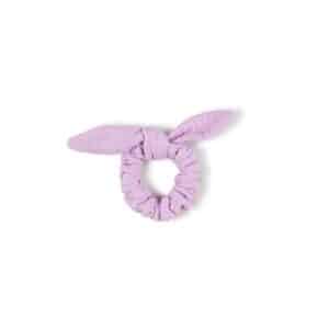 Nixnut Nixnut Bow Scrunchie Lavender 8720963647358 Nixnut SS26 Verzorging Haaraccessoires Haarelastiekjes Wijs west