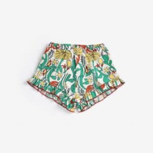 Bobo Choses Bobo Choses Color Herbalist All Over Ruffled Shorts 4 8445782354446 27 Kleding & Accessoires Baby Wijs west