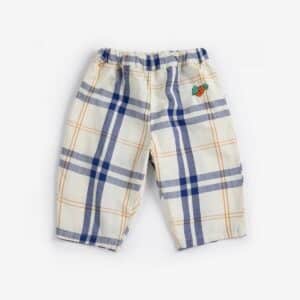 Bobo Choses Bobo Choses Fun Tartan Woven Pants 8445782355283 Bobo SS26 Kleding & Accessoires Baby Broekjes Wijs west