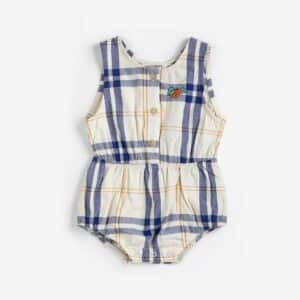 Bobo Choses Bobo Choses Fun Tartan Woven Romper 8445782355764 Bobo SS26 Kleding & Accessoires Baby Pakjes Wijs west