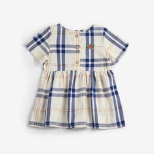 Bobo Choses Bobo Choses Fun Tartan Woven Dress 8445782356297 Bobo SS26 Kleding & Accessoires Baby Bovenstukjes Wijs west