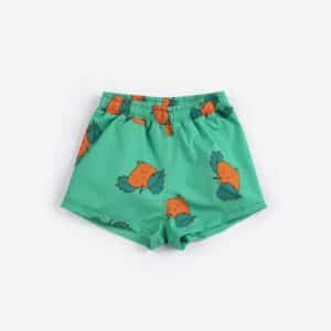 Bobo Choses Bobo Choses Tangerine All Over Swim Trunks 8445782357287 Bobo SS26 Kleding & Accessoires Baby Zwemkleding (Baby) Wijs west