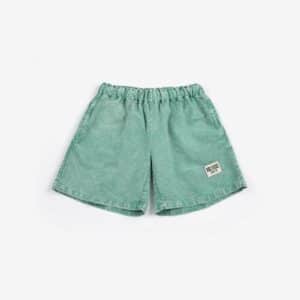 Bobo Choses Bobo Choses Since 09 Woven Bermuda Shorts 8445782363271 Bobo SS26 Kleding & Accessoires Broeken Korte Broeken Wijs west