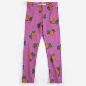 Bobo Choses Tangerine All Over Leggings