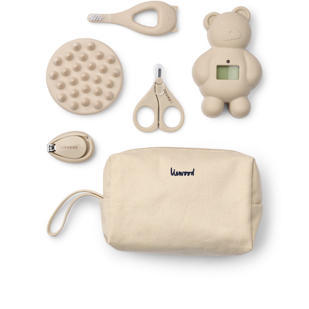 Liewood Liewood Calista Baby Nursery Kit Sandy 5715493531973 Liewood SS26 Kleding & Accessoires Baby  Wijs west