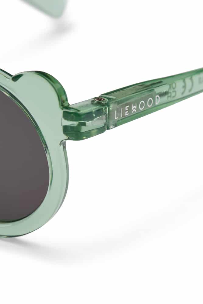 Liewood Liewood Darla Mr Bear Sunglasses 1-3 Y Peppermint Transparent 5715493516376 Liewood SS26 Kleding & Accessoires Accessoires Zonnebrillen Wijs west