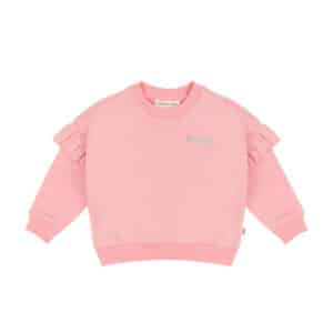 House of Jamie Frill Sweatshirt Poppy Peony