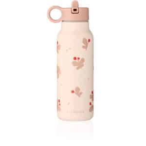 Liewood Liewood Falk Water Bottle 350 Ml Butterfly / Apple Blossom 5715493531096 Liewood SS26 Verzorging Eten & Drinken Lunchbakjes & Drinkbekers Wijs west