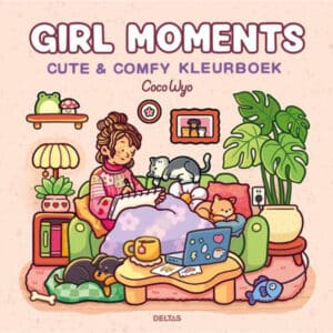 Girl Moments Cute & Comfy kleurboek Coco Wyo
