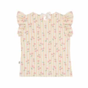 House of Jamie Ruffled Tee Cherry Party