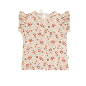 House of Jamie Ruffled Tee Flowerbomb