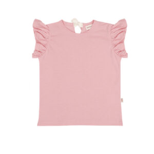 House of Jamie Ruffled Tee Poppy Peony