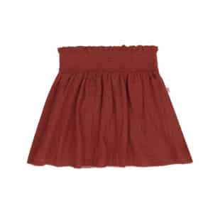 House of Jamie Smocked Rok Cinnabar