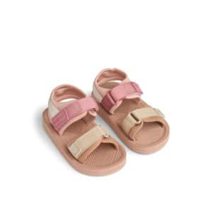Liewood Liewood Monty Sandals Tuscany Rose Multi Mix 5715493502485 Liewood SS26 Kleding & Accessoires Schoenen Sandalen Wijs west