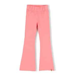 Nixnut Nixnut Basic Flared coral 8720963650198 Nixnut SS26 Kleding & Accessoires Broeken  Wijs west
