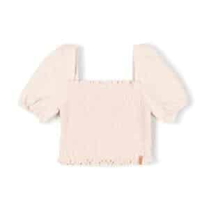 Nixnut Nixnut Smock Top Snow 8720963656015 Nixnut SS26 Kleding & Accessoires Shirts  Wijs west