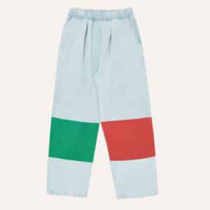 The Campamento Bicolor Patches Denim Broek