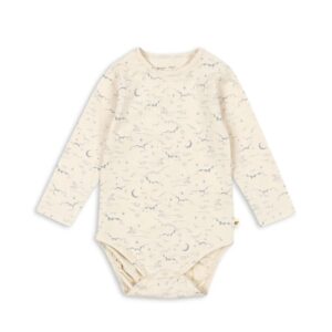 Konges Sløjd Konges Sløjd Aps Basic Body Cielo Marino 5715681183977 Konges SS26 Kleding & Accessoires Baby Rompers Wijs west