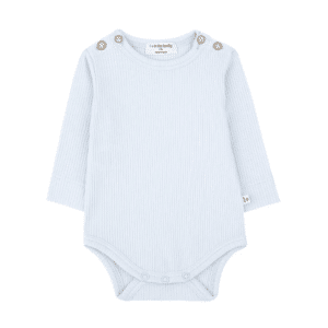 1+ in the Family 1+ In The Family Aram Sleeve Body Misty-Blue 8448261002845 Nixnut SS26 Kleding & Accessoires Baby Pakjes Wijs west