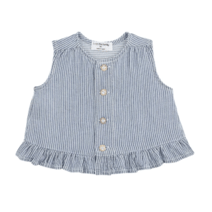 1+ in the Family 1+ In The Family Alcudia Blouse Denim 8448261057319 Nixnut SS26 Kleding & Accessoires Baby Bovenstukjes Wijs west