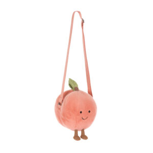 Jellycat Knuffel Amuseables Peach Shoulder Bag