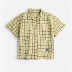 Bobo Choses Bobo Choses Spicy Window Pane Woven Shirt 8445782361475 Bobo SS26 Kleding & Accessoires Shirts  Wijs west